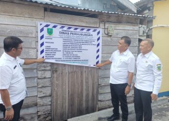 Bupati dan Wakil Bupati Natuna Hadiri Doa Selamat Awali Pembangunan Pelabuhan Rakyat Penagi