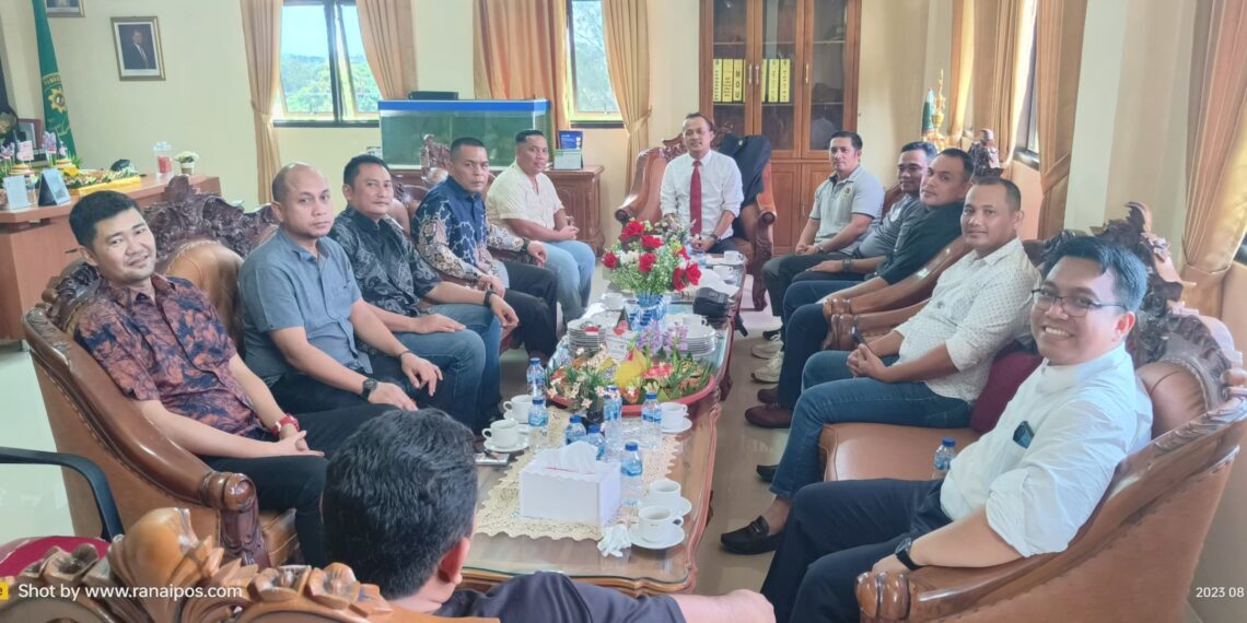 HUT MA ke 78, FKPD Geruduk Kantor Pengadilan Negeri Natuna