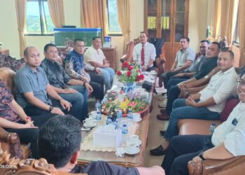 HUT MA ke 78, FKPD Geruduk Kantor Pengadilan Negeri Natuna