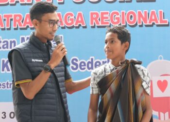 Pertamina Patra Niaga Regional Sumbagut Gelar Baksos Sentuh Masyarakat
