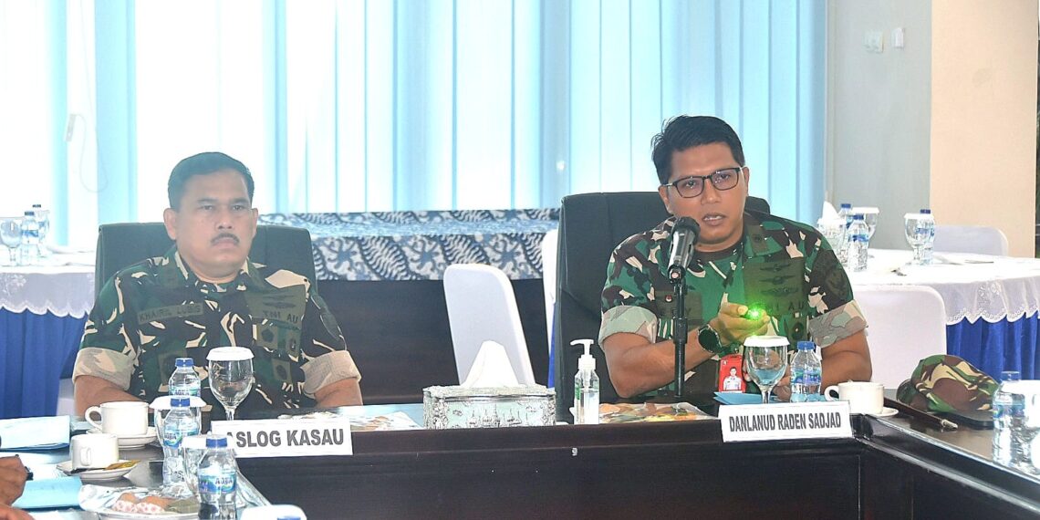 Aslog Kasau Tinjau Bangfas Terpusat di Lanud RSA Natuna