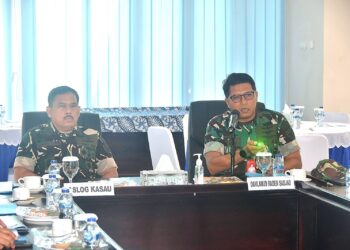 Aslog Kasau Tinjau Bangfas Terpusat di Lanud RSA Natuna