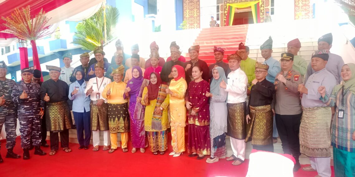 Sekda Pemko Tanjungpinang Pimpin Upacara HUT Otonom Ke 22