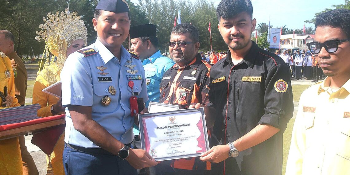 Komandan Lanud RSA Natuna Hadiri Upacara Sumpah Pemuda ke 95