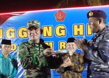 Danposal Jemaja Tutup Secara Resmi Pertandingan Dalam Rangka HUT TNI ke-78, di Jemaja