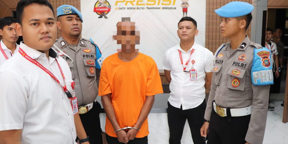 Satreskrim Polres Tanjungpinang Ungkap Kasus Pembunuhan di Taman Kantor Depan Pajak