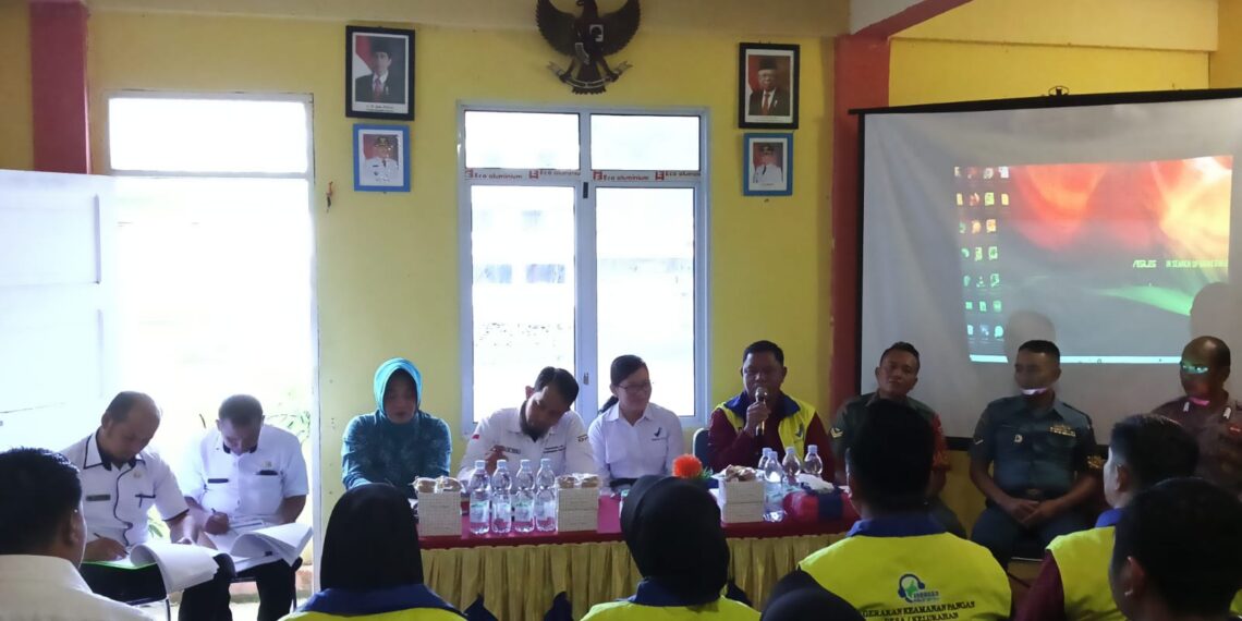 BPOM Batam Kunjungi Kantor Lurah Tarempa Terapkan GKPD