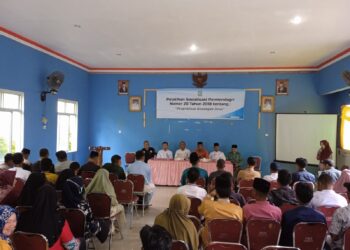 Kacabjari Tarempa Sosialisasikan Permendagri Tentang Pengelolaan Keuangan Desa di Pulau Jemaja