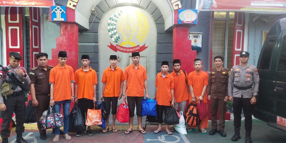 7 Tahanan Cabjari Natuna di Tarempa Dipindahkan ke Rutan Tanjungpinang