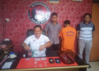 Pria Berinisial DW Pengedar Sabu Berhasil Diringkus Satresnarkoba Polres Bintan