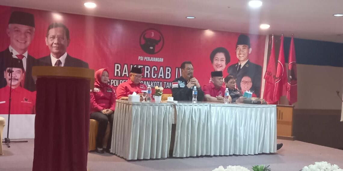 Rakercab IV DPC PDI Perjuangan Kota Tanjungpinang, Soerya Respationo Yakin Kepri Raih 28.000 Suara Tambahan