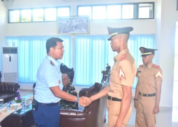 2 Taruna AAU Putra Daerah Pertama Asal Natuna Laksanakan Dinas Cuti Nataru