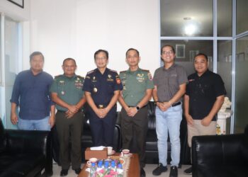 Kunjungan Kordinasi, Dandim 0315/Tanjungpinang Temui Kepala Beacukai Tanjungpinang Bahas Pengawasan Narkoba dan Kepabeanan