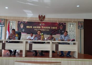 Ini Capaian Kinerja Polres Bintan di Tahun 2023