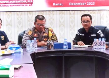 Polres Natuna Rilis Akhir Tahun, AKBP Nanang Budi Santosa Sampaikan Capaian Kasus Sepanjang Tahun 2023