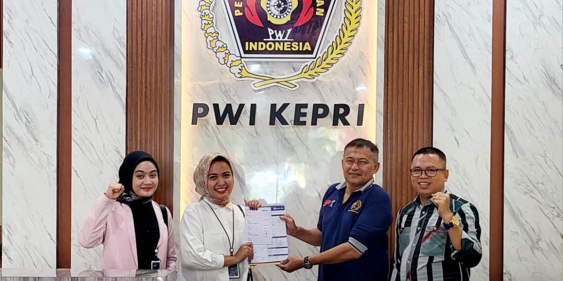 Jelang Pesta Demokrasi, Pengurus PWI Kepri Diasuransikan