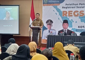 Bappelitbang Kota Tanjungpinang Mengadakan Pelatihan Pemanfaatan dan Pengelolaan Data Regsosek 2024