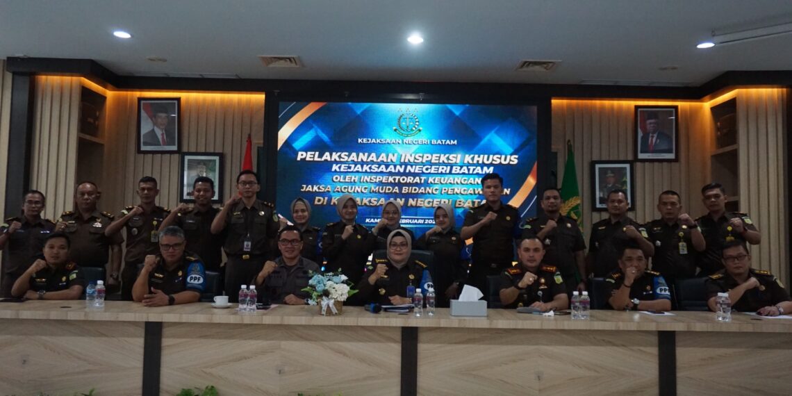 Inspektorat Keuangan Jamwas Kejagung RI Giat Inspeksi Khusus di Seluruh Satker Kejaksaan Kepri