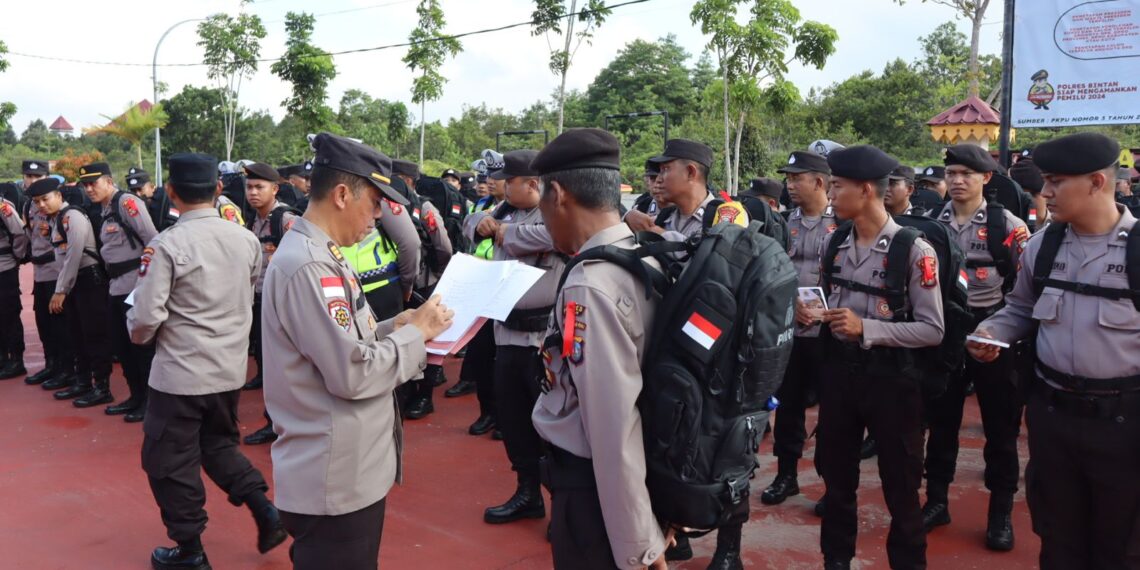 Tim Wasops OMB Polda Kepri Melakukan Pengawasan di Polres Bintan