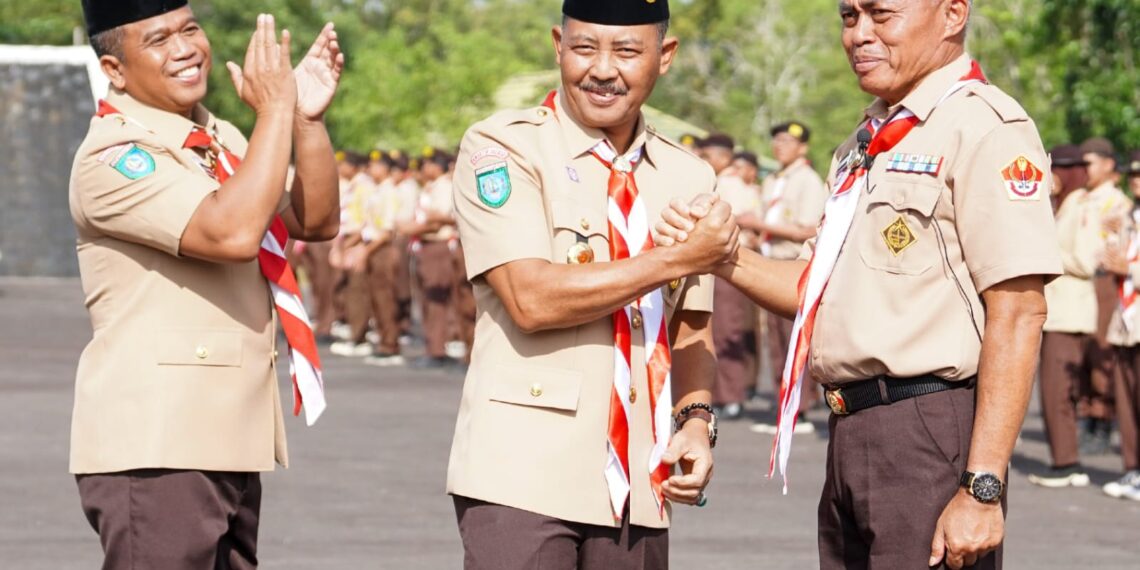 Sekdaprov Kepri Jadi Irup Upacara Perkemahan Pramuka Saka Wira Kartika