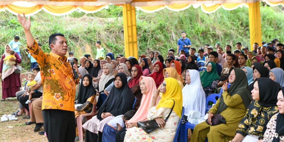 Gubernur Ansar Sosialisasikan Program Strategis Pemprov Kepri di Sei Jati, Kabupaten Bintan