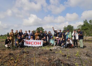 Gandeng Dua Mitra dari Jepang, PWI Kepri Bergerak Tanam 50 Ribu Bibit Mangrove di Bintan