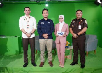 Koordinator Bidang Pidum Kejari Kepri Jadi Narsum Dialog Interaktif di TVRI Kepri
