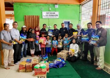 Sambut HPN 2024, PWI Kepri Giat Tali Asih di Panti Asuhan Nur Ar Rohman