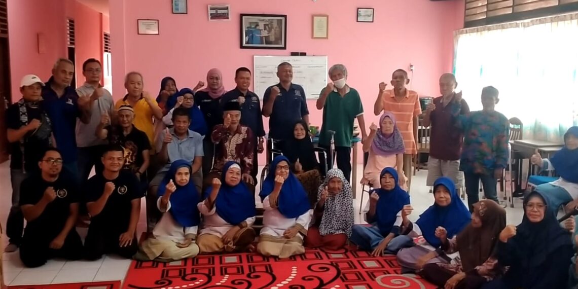 PWI Kepri Sambangi Rumah Bahagia Bintan, Tenyata Begini Kondisi Para Lansia