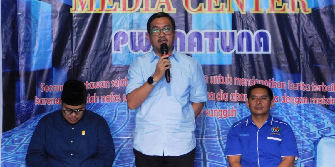 Hadiri Syukuran HPN ke 78 PWI Natuna, Sekda Natuna H. Boy Wijanarko : Insan Pers Mari Berikan Keritikan Yang Baik Untuk Pembangunan Natuna