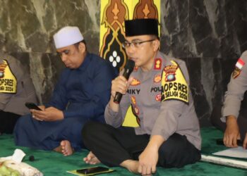 Peringatan Isra Miraj 1445 H di Polres Bintan, Memperkokoh Persatuan Dan Kesatuan Dalam Rangka Menciptakan Pemilu Damai