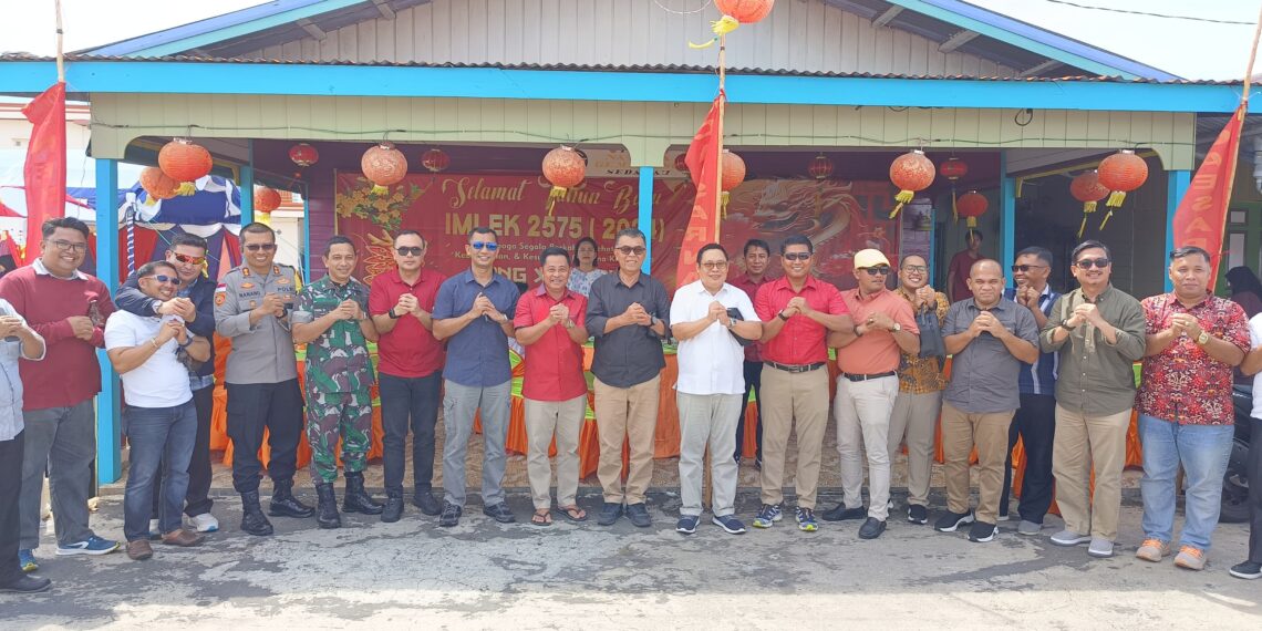 Danlanud RSA Natuna dan Forkopimda Ramaikan Imlek di Pulau Sedanau : Semarak Tradisi dan Kebersamaan