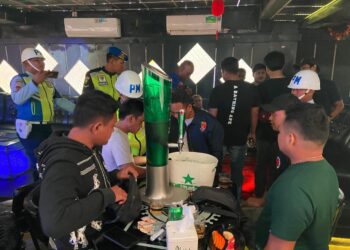 Giat Razia Rutin Ditresnarkoba Polda Kepri Bersama Instansi, Amankan 6 Orang Pengunjung THM