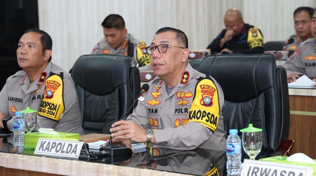 Polda Kepri Bersama KPU dan Bawaslu Kepri, Rakor Kesiapan Akhir Pengamanan Jelang Pemilu 2024