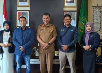 Tingkatkan Pelayanan Listrik Masyarakat, Lobertus Gunawan Hasugian Sowan Ke Bupati Natuna