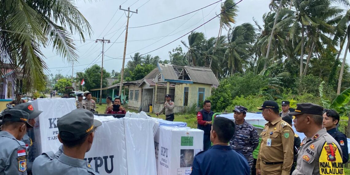 Polres Natuna Kawal Logistik Pemilu dari PPK ke PPS