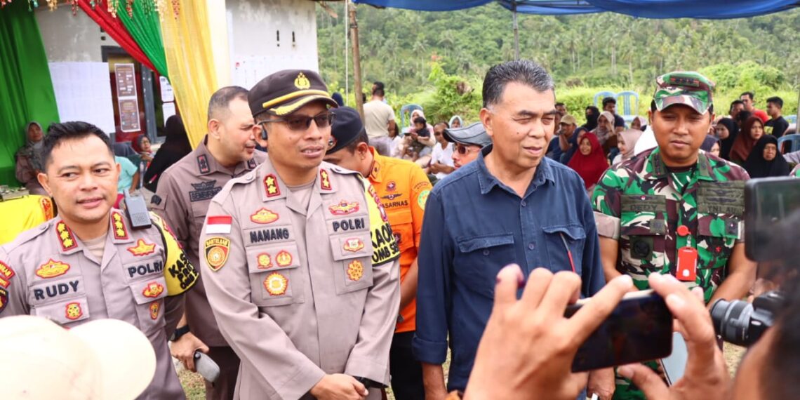Pastikan Pemilu Aman di Natuna, Bupati dan Forkopimda Tinjau TPS