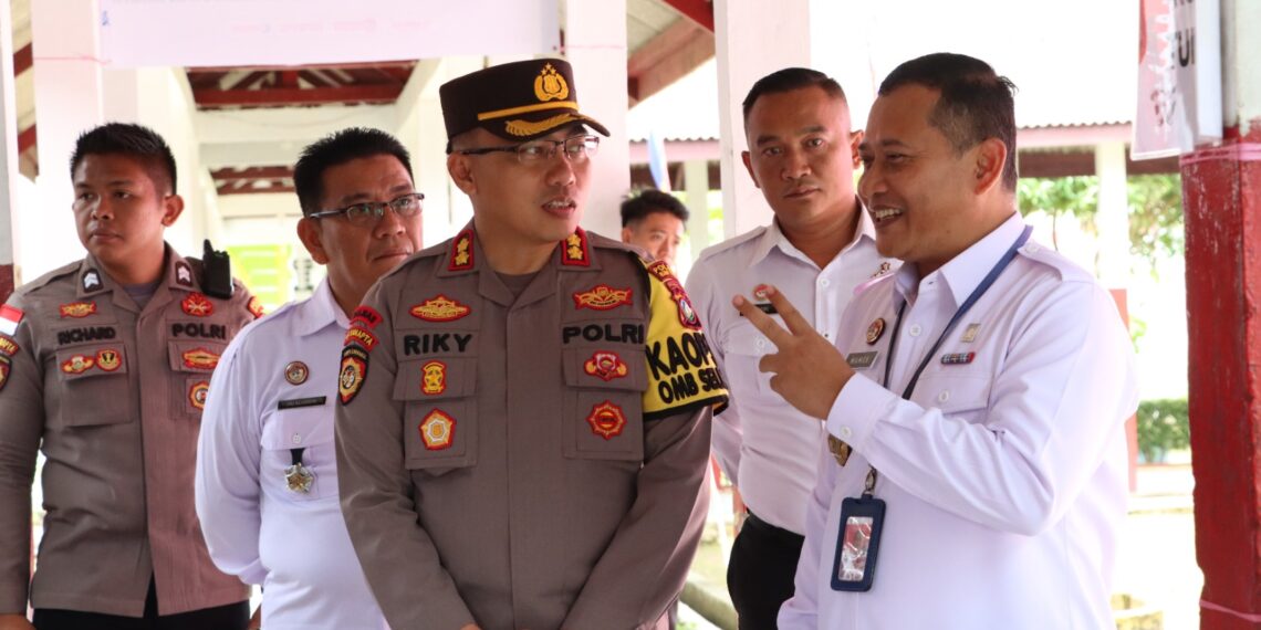 Kapolres Bintan Tinjau Langsung TPS yang Berada di Lapas Kelas IIA TanjungPinang