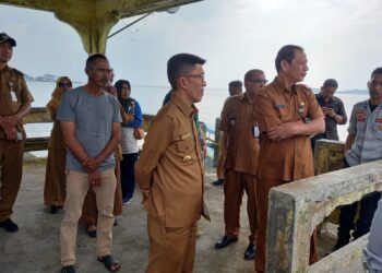 Pj Walikota Tanjungpinang Hasan,Tinjau Sejumlah Titik Pelantar yang Rusak