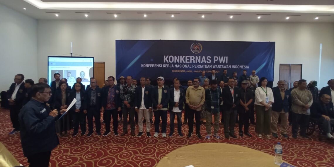 HPN 2024 di Ancol, Pengurus PWI Pusat Dilantik