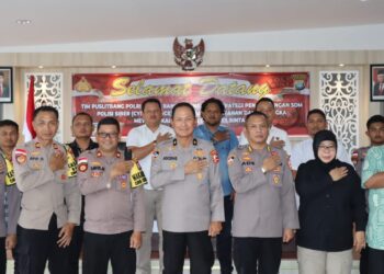 Polres Bintan Terima Kunjungan Tim Penelitian Puslitbang Polri Bahas Strategi Pengembangan SDM Polisi Siber