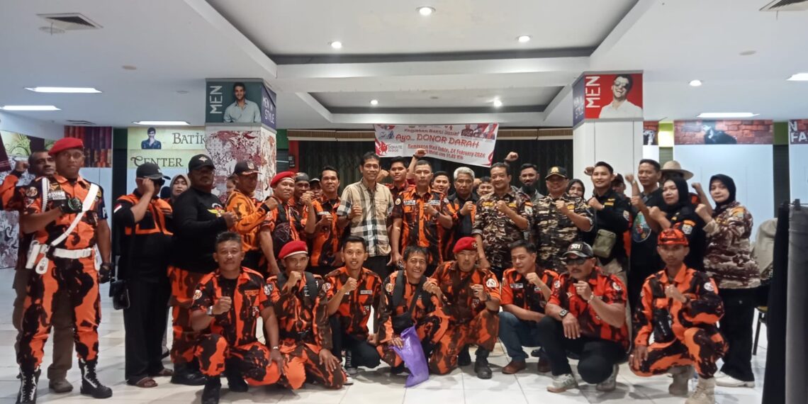Ormas Tiga Pilar Kebersamaan Tanjungpinang Sukses Gelar Donor Darah