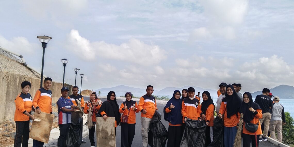 Sasar Masjid Agung Baitul Makmur Tim Jum’at Berlian Kelurahan Tarempa Bersinergi Sukseskan MTQH Tingkat Kabupaten Anambaa