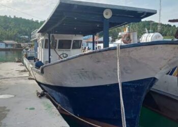 Kapal KM. Ikamina Angkut Buah Los Kontak, Bertolak Dari Kalbar Menuju Natuna