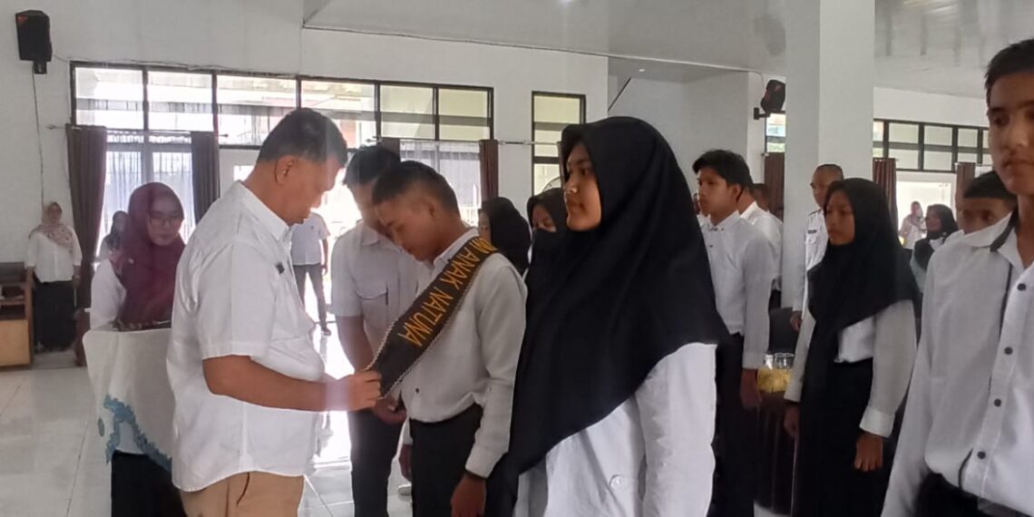 Lantikan Pengurus Forum Anak, Ini Pesan Bupati Natuna Wan Siswandi