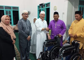 Awali Safari Ramadan, Wakil Bupati Natuna Rodhial Huda Kunjungi Pulau Tiga