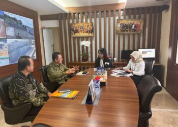 Gubernur Ansar Bersama Dirjen Cipta Karya Kementerian PUPR Bahas Pembangunan Monumen Tugu Bahasa Nasional di Pulau Penyengat