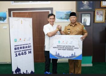Medco E & P Salurkan Ribuan Paket Sembako untuk Warga Anambas dan Natuna