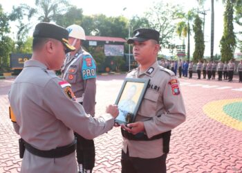 Brigpol AM Dipecat (PTDH), Ini pesan Kapolres Karimun Kepada Seluruh Personil Polres Karimun