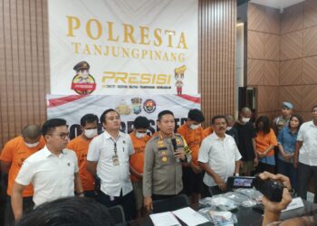 Operasi Antik Seligi Polresta Tanjungpinang Ungkap Jaringan Pengedar Narkoba di Tanjungpinang